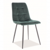 Krzesło MILA velvet zielony