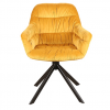 Krzesło obrotowe ASTORIA velvet curry