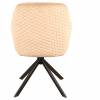 Krzesło obrotowe ASTORIA velvet beżowy