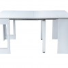 Stół rozkładany RENO 60-300 cm biały