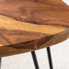 Zestaw stolików kawowych IPANEMA 60 cm drewno Sheesham