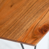 Zestaw stolików SCORPION 46 cm sześciokątne drewno akacjowe
