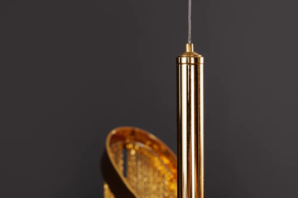 Ekstrawagancka lampa wisząca ROYAL 120cm złota lampa wisząca