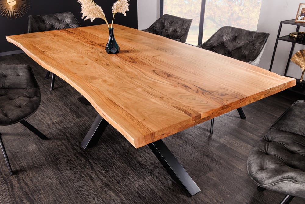 Stół WILD 200 cm z litego drewna akacjowego