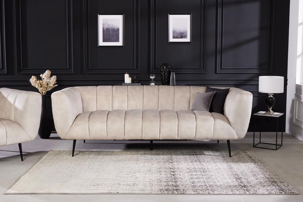 Sofa 3-osobowa NOBLESSE 225 cm szampański beż