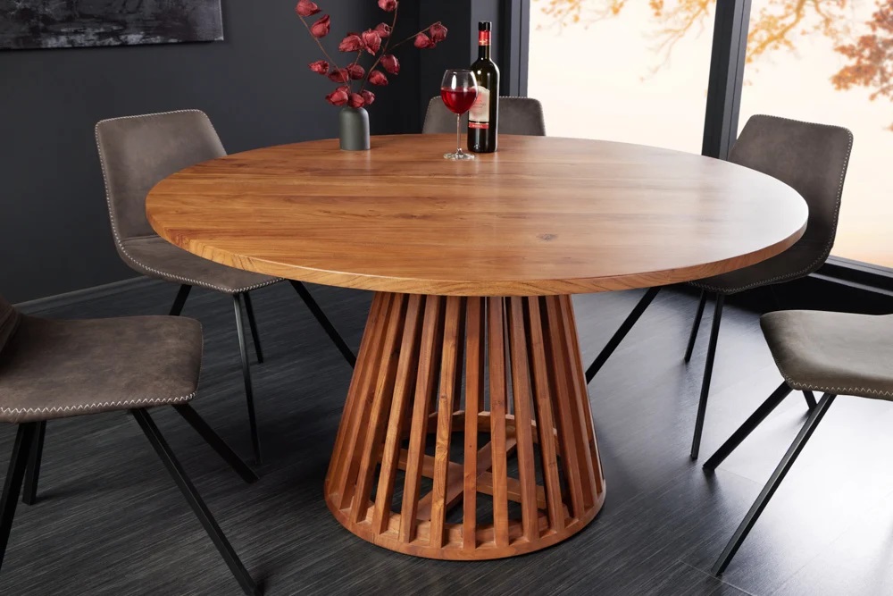 Stół MAISON 130 cm drewno akacja